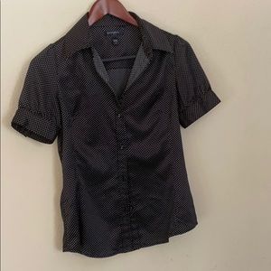 Banana Republic Black short sleeved blouse
